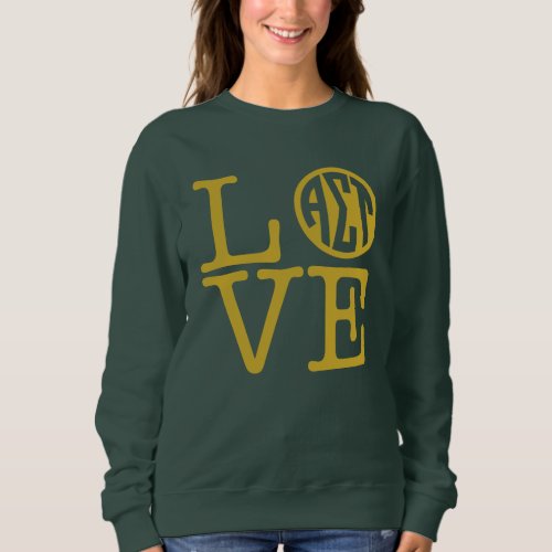 Alpha Sigma Tau Love Sweatshirt