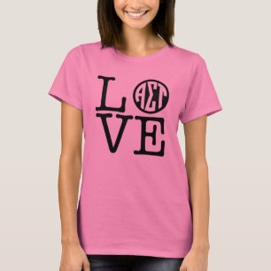 Alpha Sigma Tau Love T-Shirt
