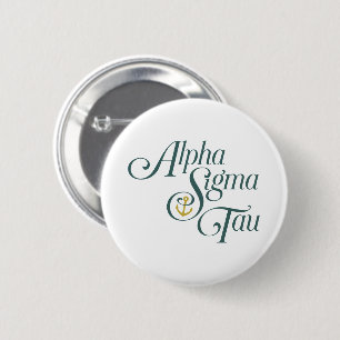 Alpha Sigma Tau Script Button