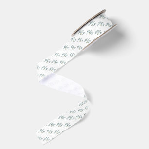 Alpha Sigma Tau Script Grosgrain Ribbon