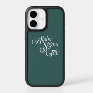 Alpha Sigma Tau Script iPhone 17 Case