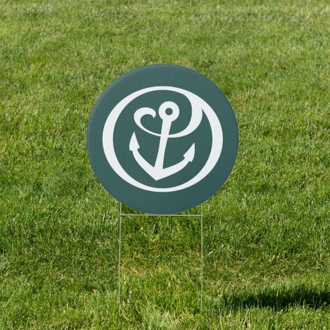 Alpha Sigma Tau Script Sign (Insitu)