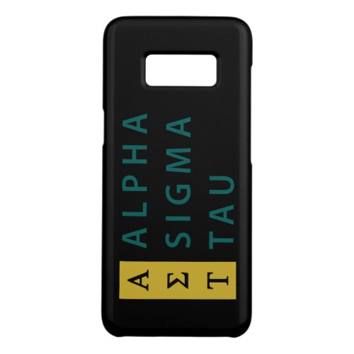 Alpha Sigma Tau Stacked Case_Mate Samsung Galaxy S8 Case