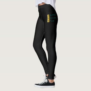 Alpha Sigma Tau Stacked Leggings