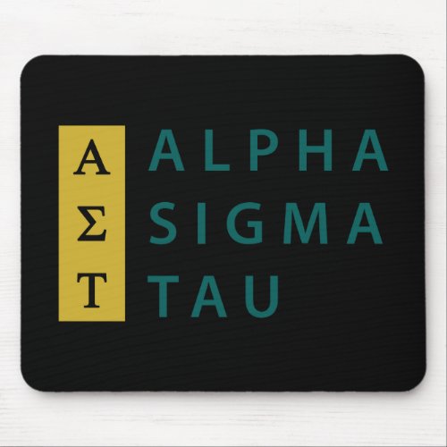 Alpha Sigma Tau Stacked Mouse Pad