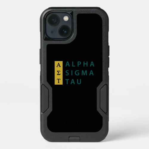 Alpha Sigma Tau Stacked iPhone 13 Case