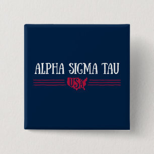 Alpha Sigma Tau USA Button