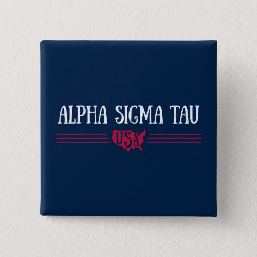 Alpha Sigma Tau USA Button
