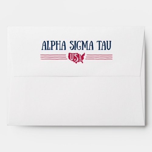 Alpha Sigma Tau USA Envelope
