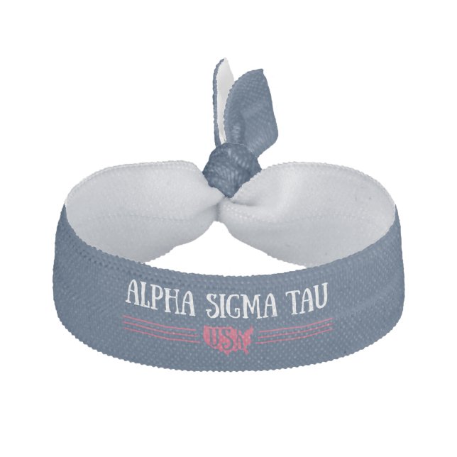 Alpha Sigma Tau USA Hair Tie (Front)