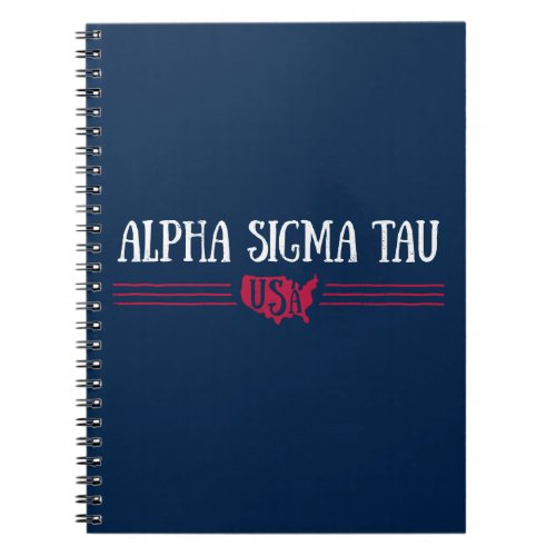 Alpha Sigma Tau USA Notebook