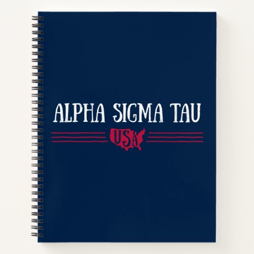 Alpha Sigma Tau USA Notebook