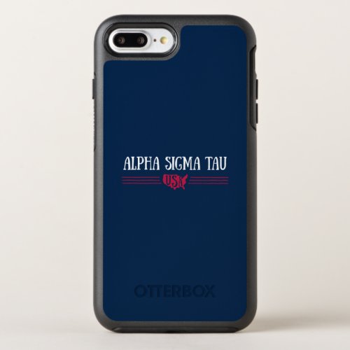 Alpha Sigma Tau USA OtterBox Symmetry iPhone 8 Plus7 Plus Case