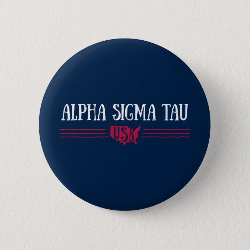 Alpha Sigma Tau USA Pinback Button