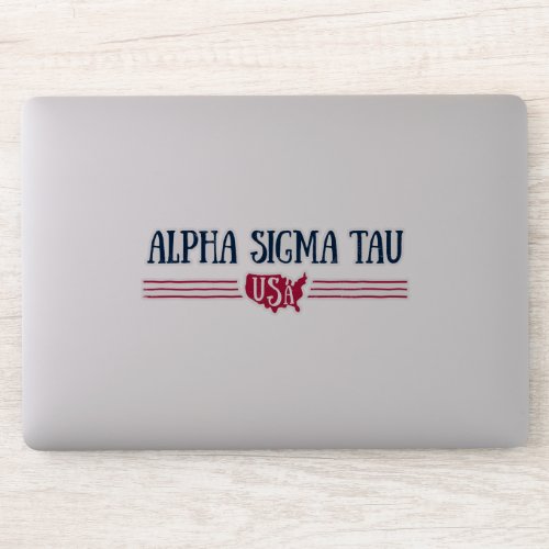Alpha Sigma Tau USA Sticker