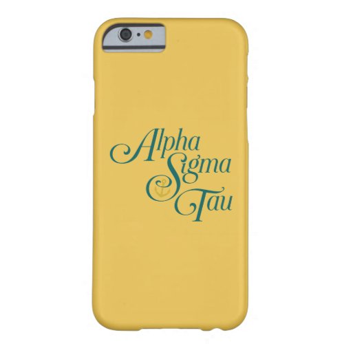Alpha Sigma Tau Vertical Mark 2 Barely There iPhone 6 Case