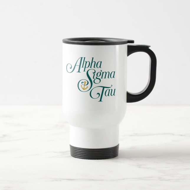 Alpha Sigma Tau Vertical Mark 2 Travel Mug (Right)