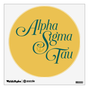 Alpha Sigma Tau Vertical Mark 2 Wall Decal