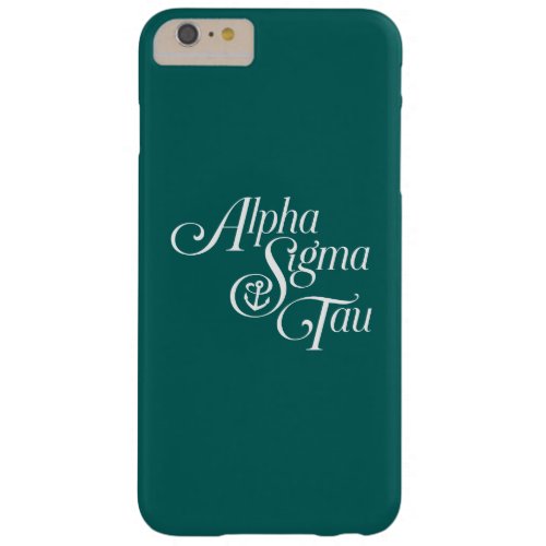 Alpha Sigma Tau Vertical Mark Barely There iPhone 6 Plus Case