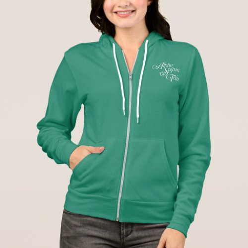 Alpha Sigma Tau Vertical Mark Hoodie