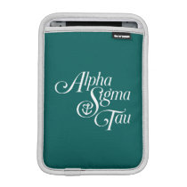 Alpha Sigma Tau Vertical Mark iPad Mini Sleeve