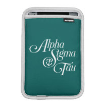 Alpha Sigma Tau Vertical Mark iPad Mini Sleeve