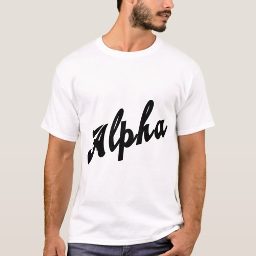 Alpha   T_Shirt