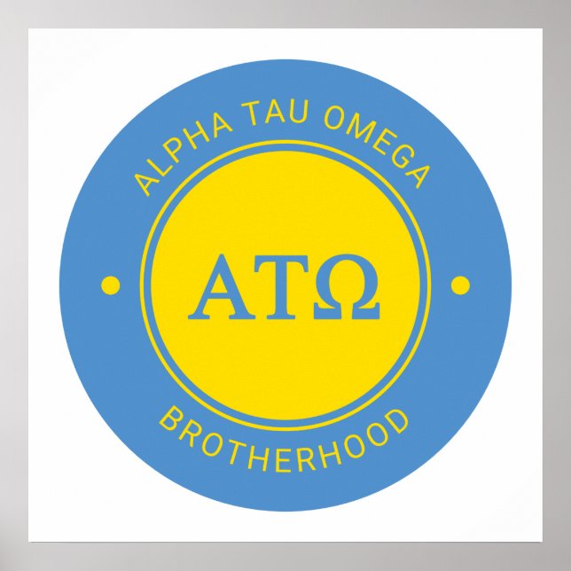 Alpha Tau Omega | Badge Poster (Front)