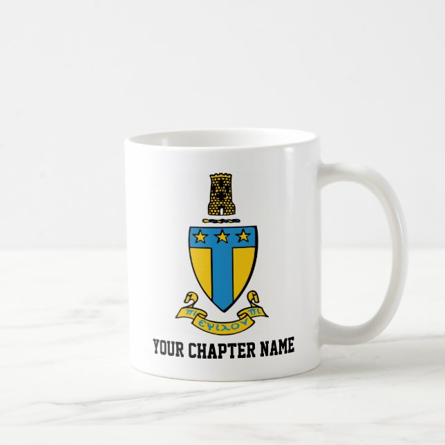 Alpha Tau Omega Color Crest Coffee Mug (Right)