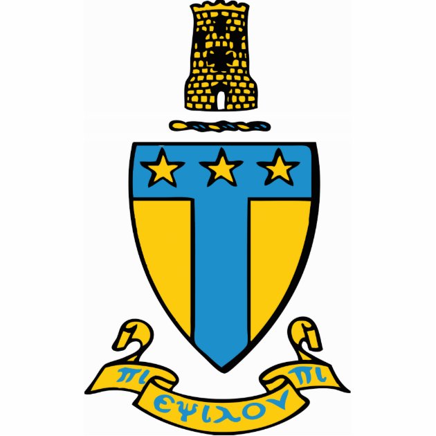 Alpha Tau Omega Color Crest Cutout Zazzle