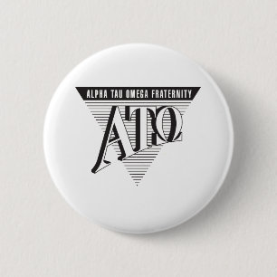 Alpha Tau Omega Name and Letters Pinback Button