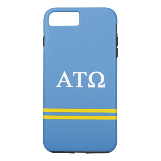Alpha Tau Omega | Sport Stripe Case-Mate iPhone Case (Back)