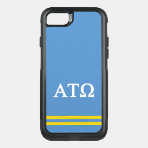 Alpha Tau Omega Sport Stripe OtterBox Commuter iPhone SE/8/7 Case