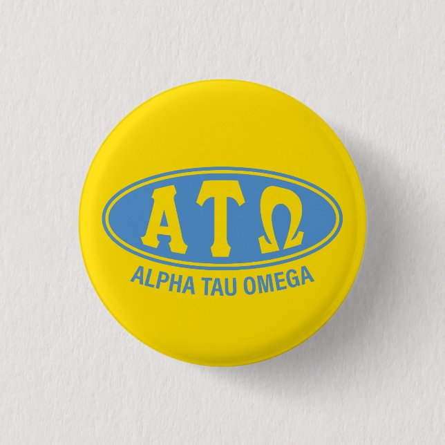 Alpha Tau Omega | Vintage Button (Front)
