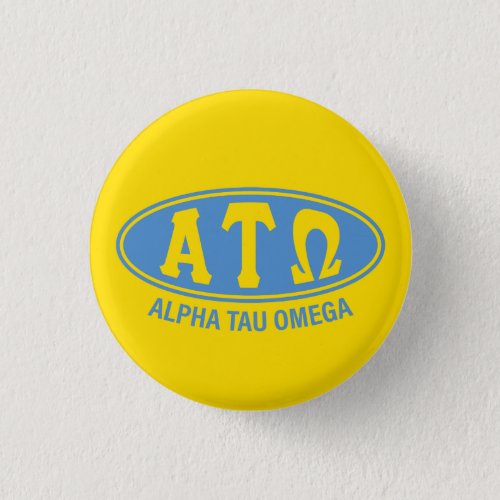 Alpha Tau Omega  Vintage Button