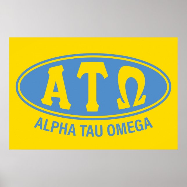 Alpha Tau Omega | Vintage Poster (Front)