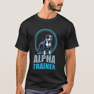 Alpha Trainer Bulldog Fitness Emblem T-Shirt