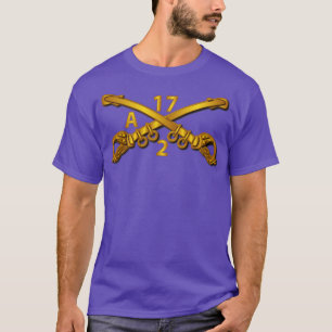 Alpha Troop 2nd Sqn 17th Cavalry Branch wo Txt T-Shirt