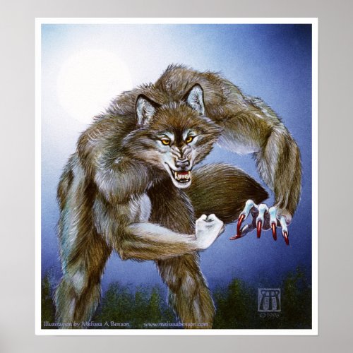 Alpha Werewolf print