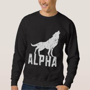 Alpha wildlife halloween sweatshirt