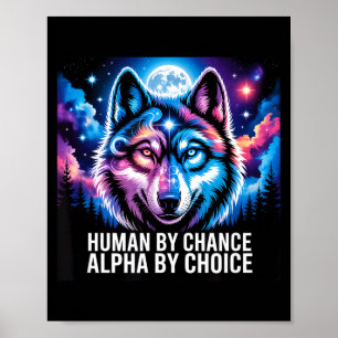 Alpha wolf human by chance alpha by choice poster