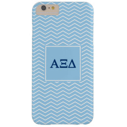Alpha Xi Delta | Chevron Pattern Barely There iPhone 6 Plus Case