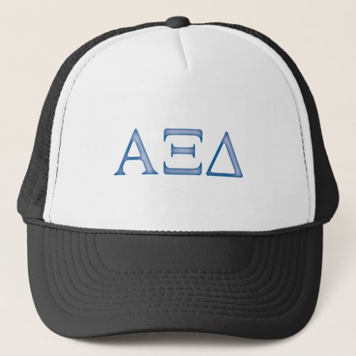 Alpha Xi Delta Letters Trucker Hat