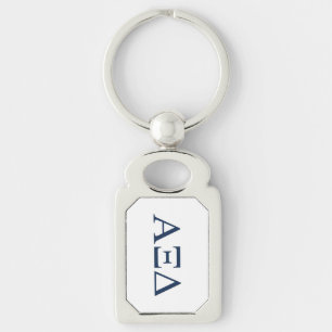 Alpha Xi Delta Sorority Greek Letters Logo Keychain