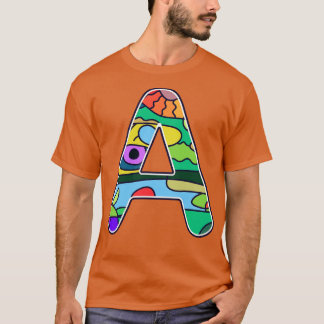 Alphabet A 3 T-Shirt