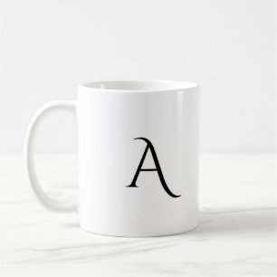 Alphabet A Coffee Mug