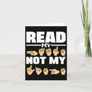 Alphabet American Sing Language Asl Teacher Quote  Card