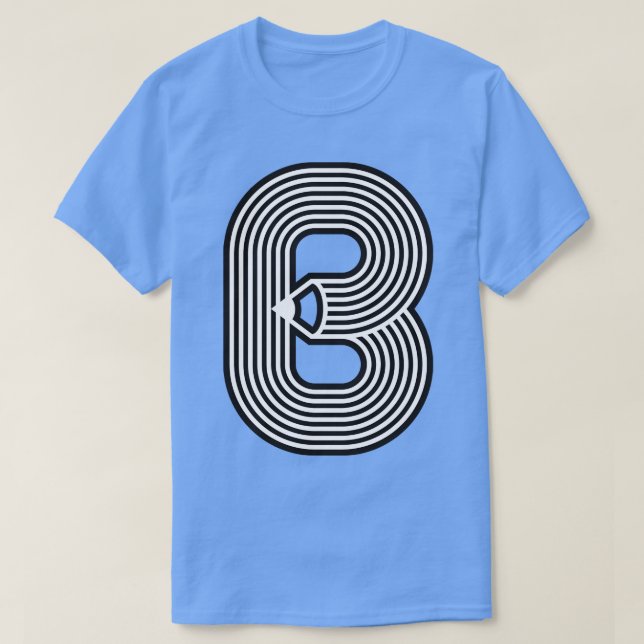 Alphabet B 3 T-Shirt (Design Front)