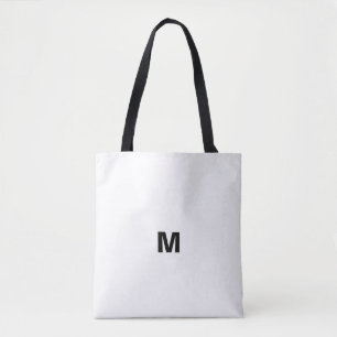 Alphabet bag with the letter M