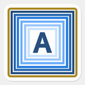 Braille alphabet blind letters symbol square sticker
